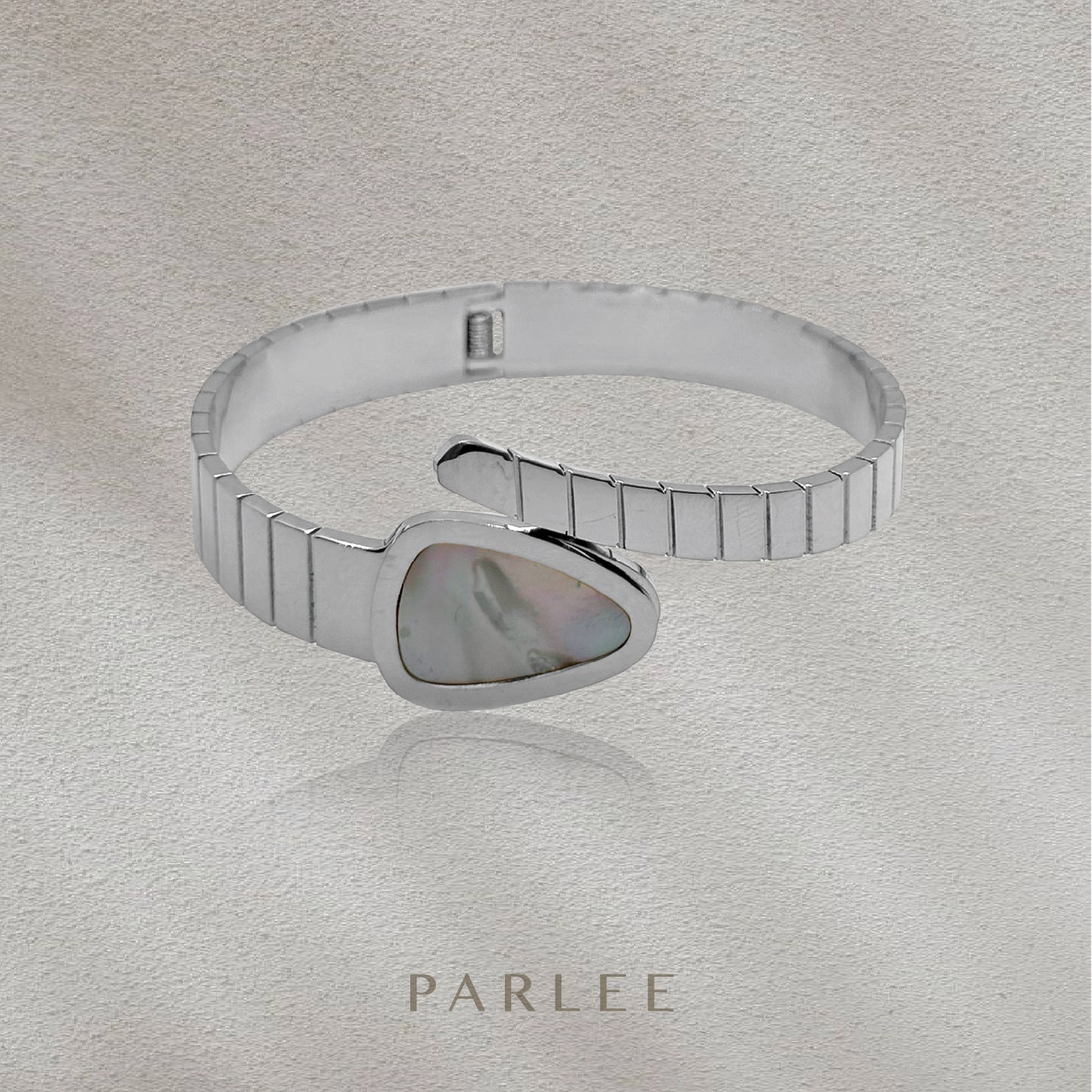 Brazalete Snake Plata