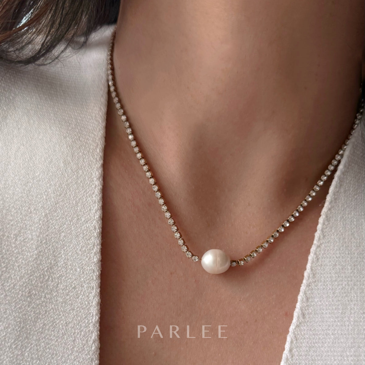 Collar Tennis Perla