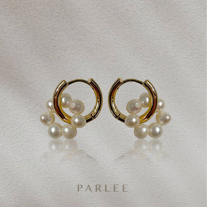 Arracada Basic con Perla