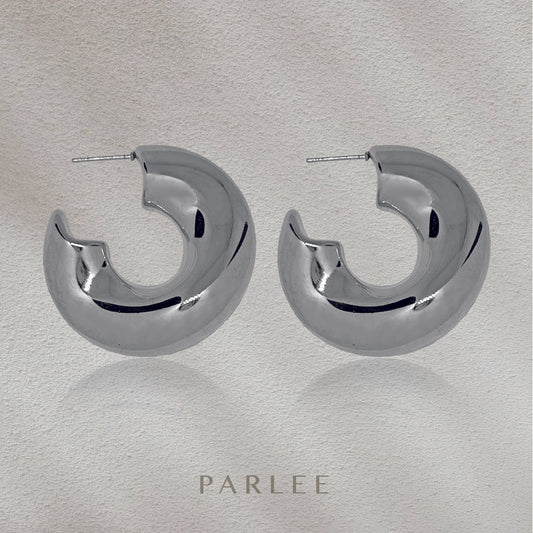 Arracada Chunky Plata